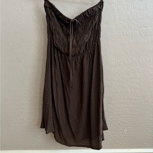 Strapless dress